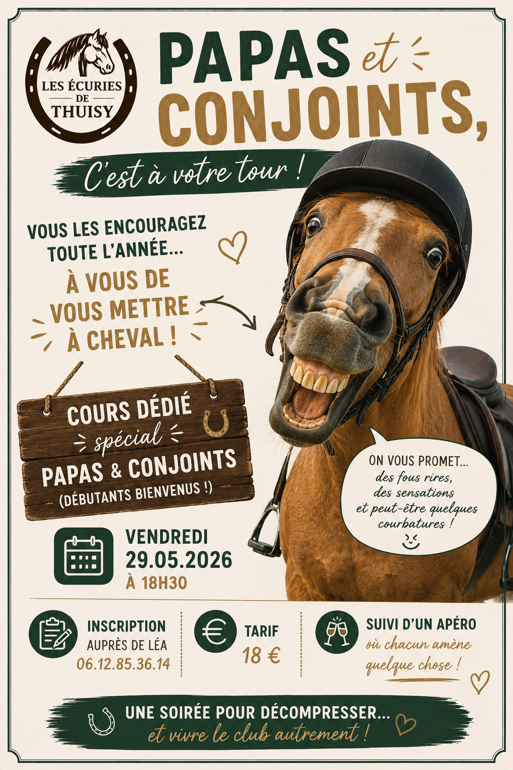 Cours spécial : Papa et Conjoint